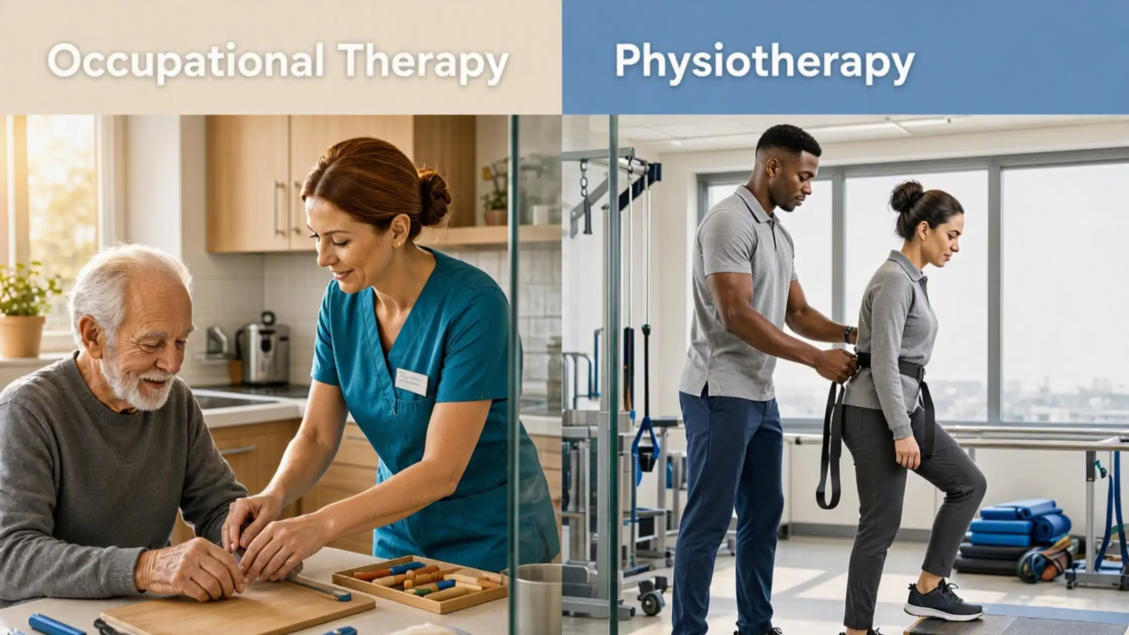 Occupational Therapy vs Physiotherapy